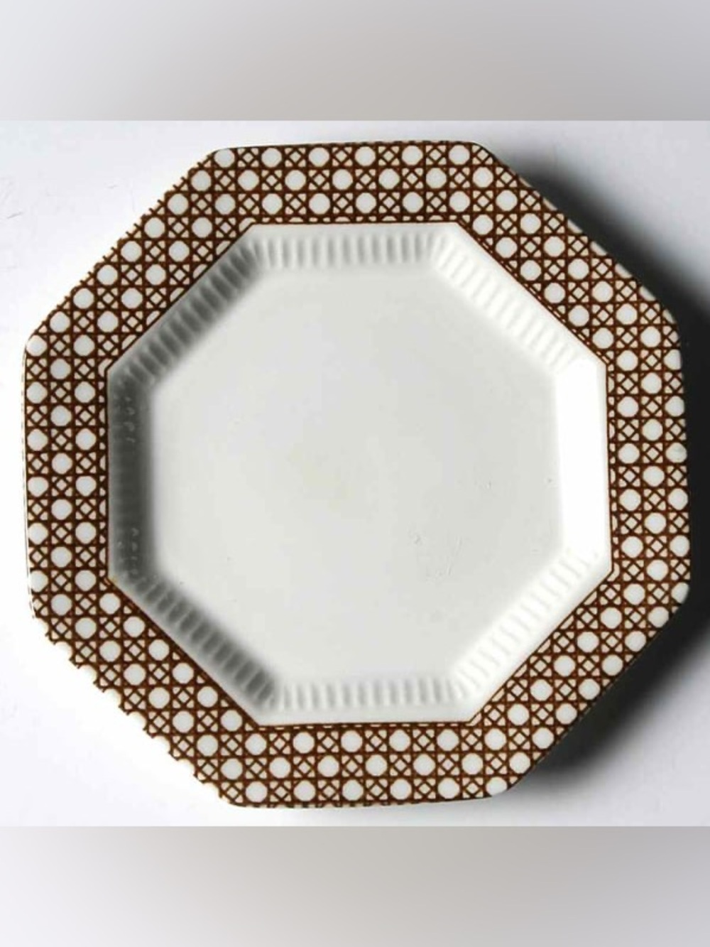 Independence Ironstone “Cane Brown”Bread and Butter plate